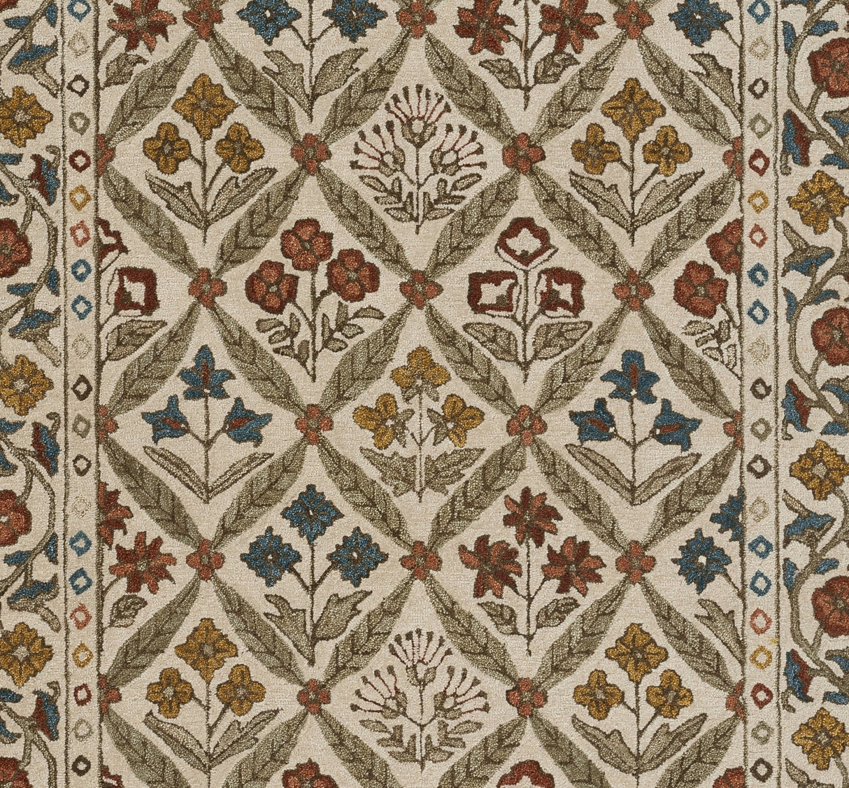 Momeni Cotswold Cot - 1 Blue Rug - Momeni - cotswcot - 1blu2030