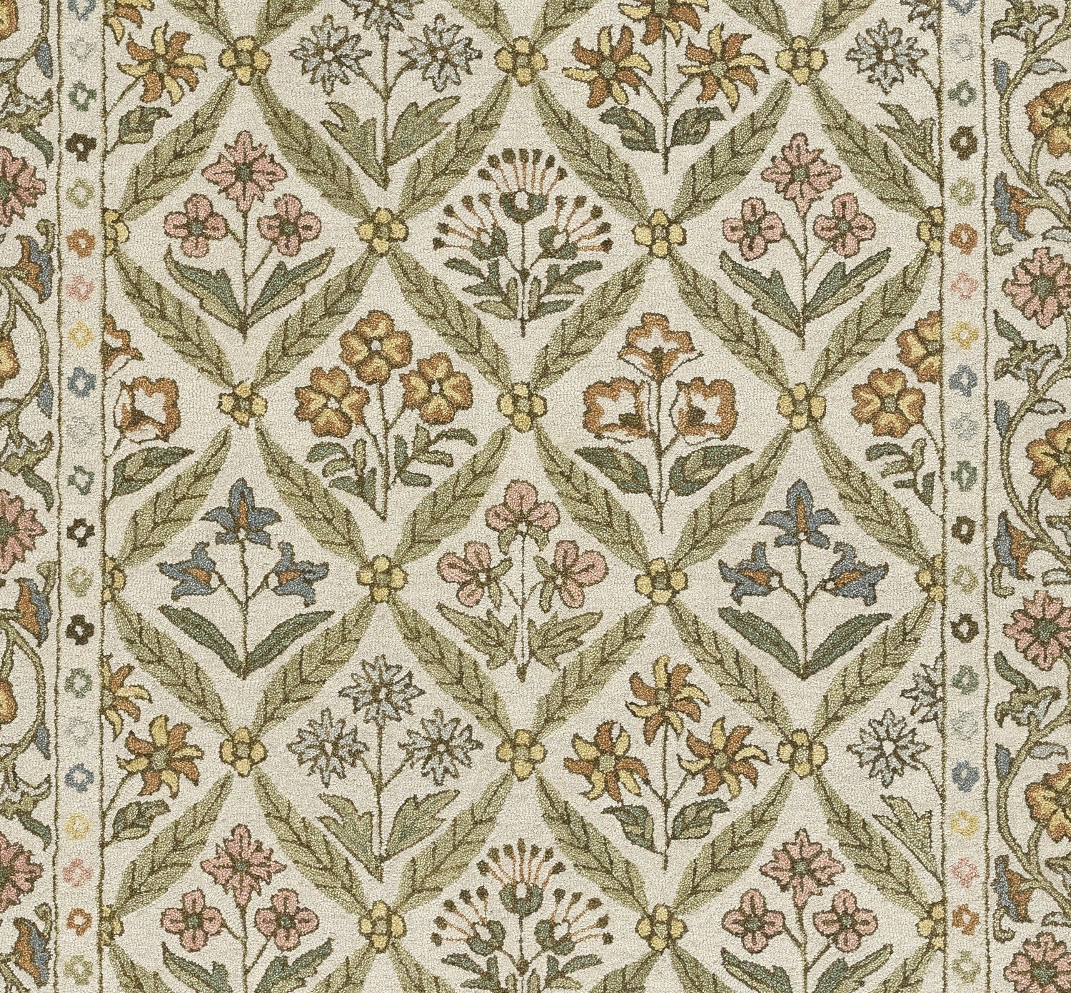 Momeni Cotswold Cot - 1 Green Rug - Momeni - cotswcot - 1grn2030