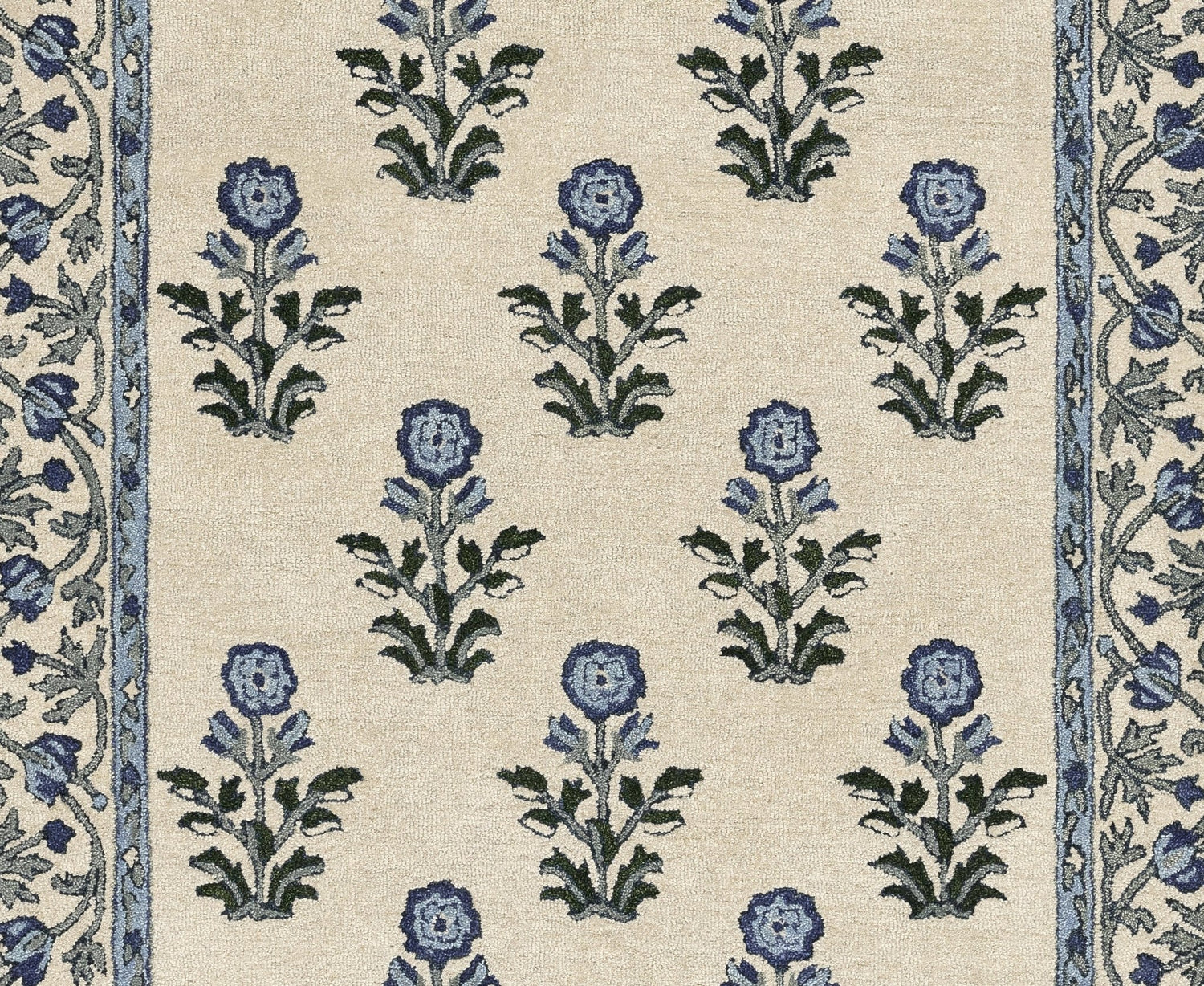 Momeni Cotswold Cot - 2 Blue Rug - Momeni - cotswcot - 2blu2030