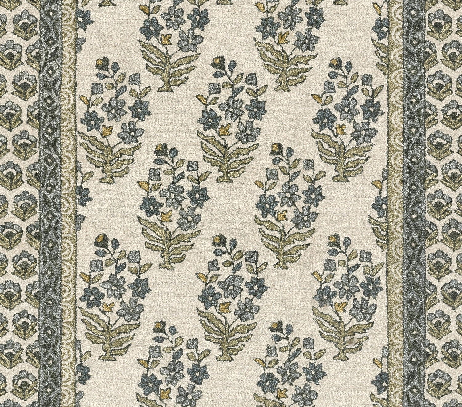 Momeni Cotswold Cot - 3 Green Rug - Momeni - cotswcot - 3grn2030