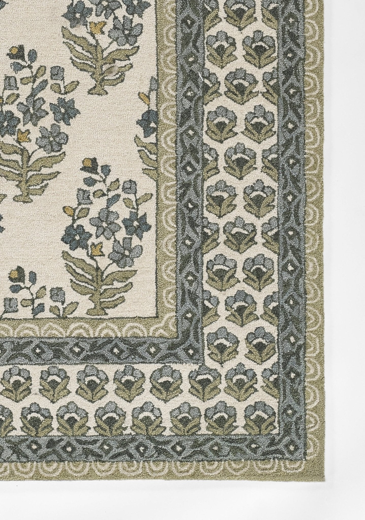 Momeni Cotswold Cot - 3 Green Rug - Momeni - cotswcot - 3grn2030