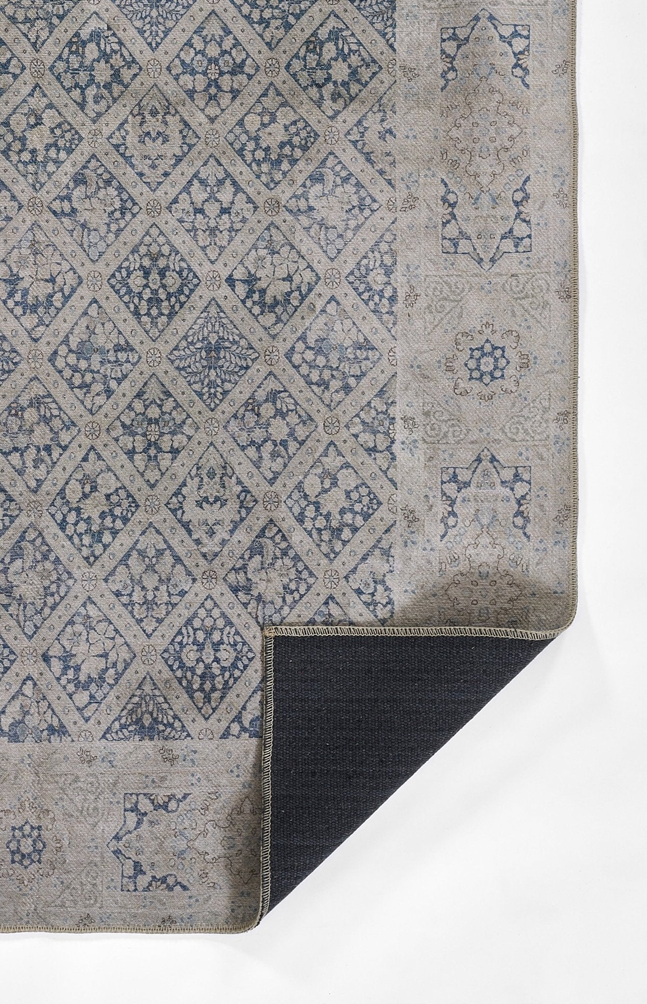 Momeni Erin Gates Dorset Dor - 3 Blue Rug - Momeni - dorsedor - 3blu2376