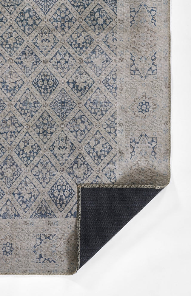 Momeni Erin Gates Dorset Dor - 3 Blue Rug - Momeni - dorsedor - 3blu2376