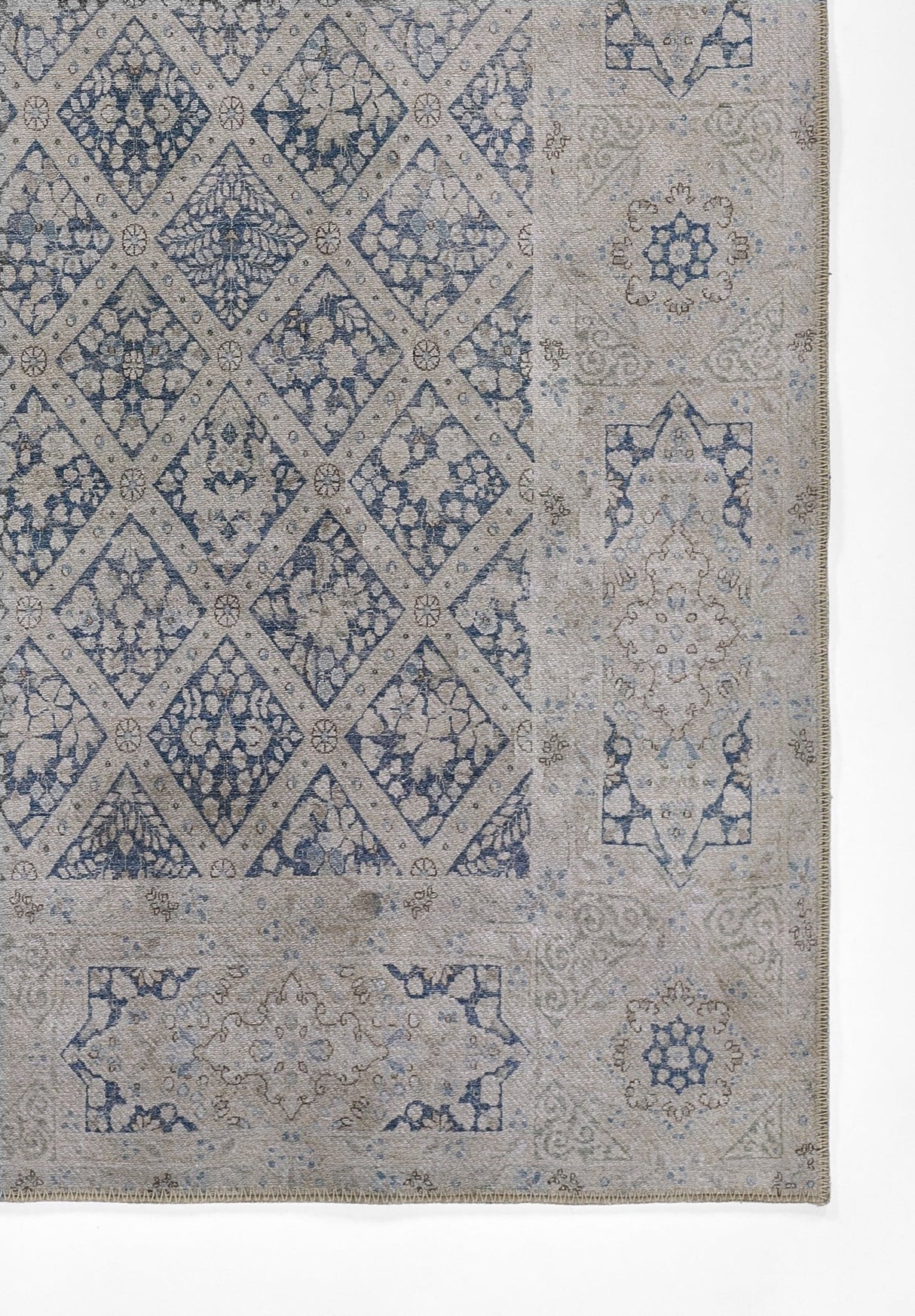 Momeni Erin Gates Dorset Dor - 3 Blue Rug - Momeni - dorsedor - 3blu2376
