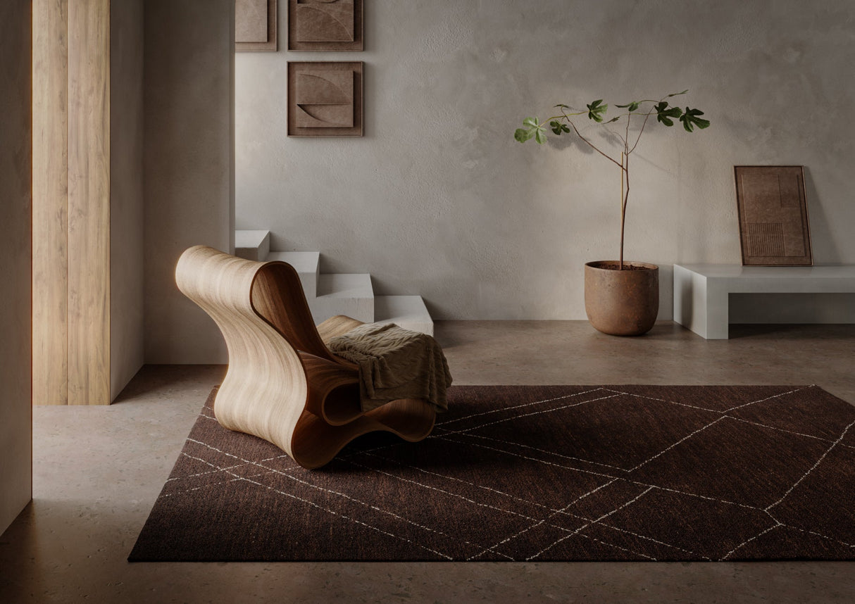 Momeni Everett Evt - 4 Brown Rug - Momeni - evertevt - 4brn2040