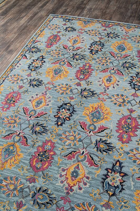 Momeni Ibiza Ibi - 4 Blue Rugs - Momeni - ibizaibi - 4blu2030