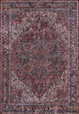 Momeni Karachi Kar - 4 Burgundy Rugs - Momeni - karackar - 4bur2030