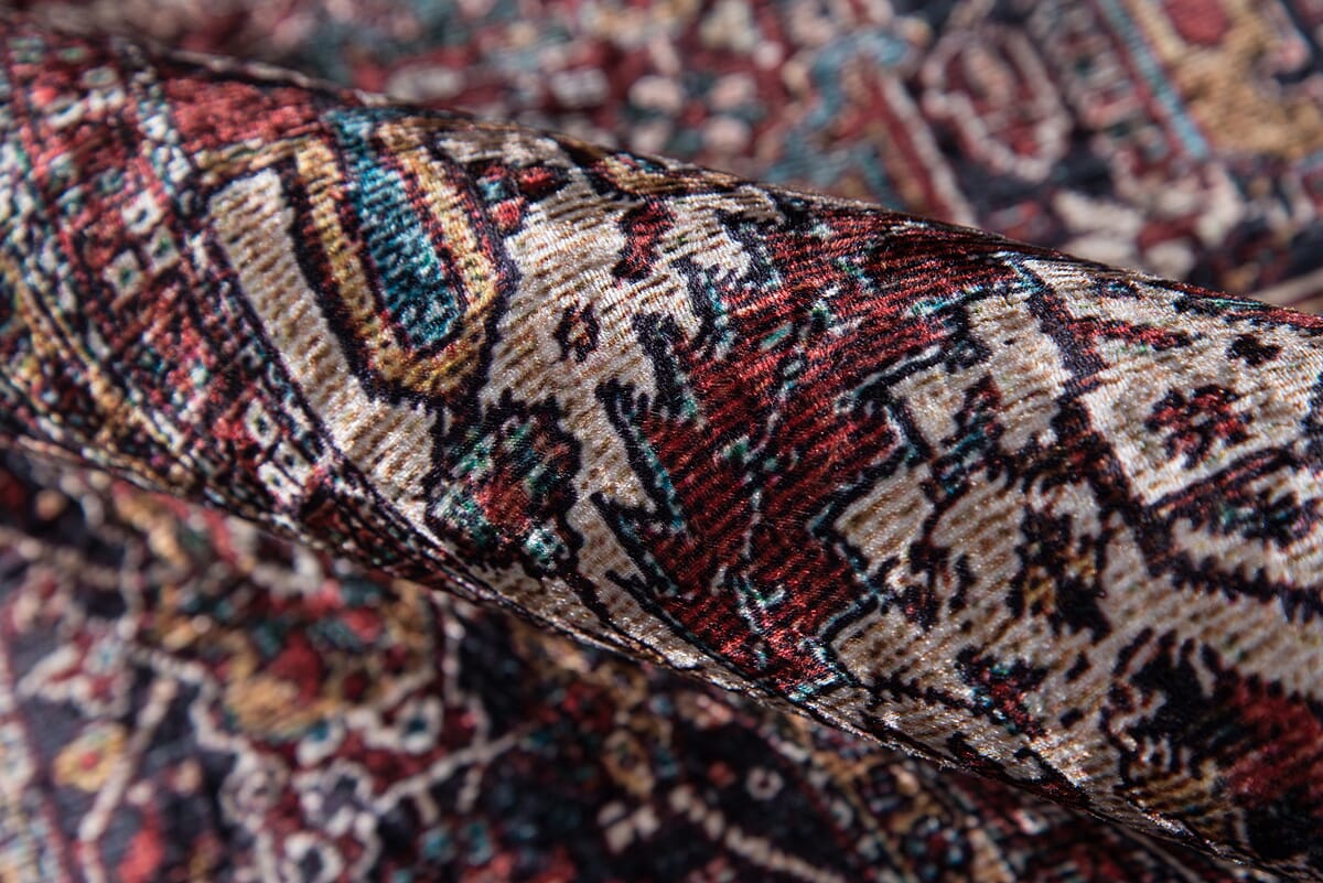 Momeni Karachi Kar - 4 Burgundy Rugs - Momeni - karackar - 4bur2030