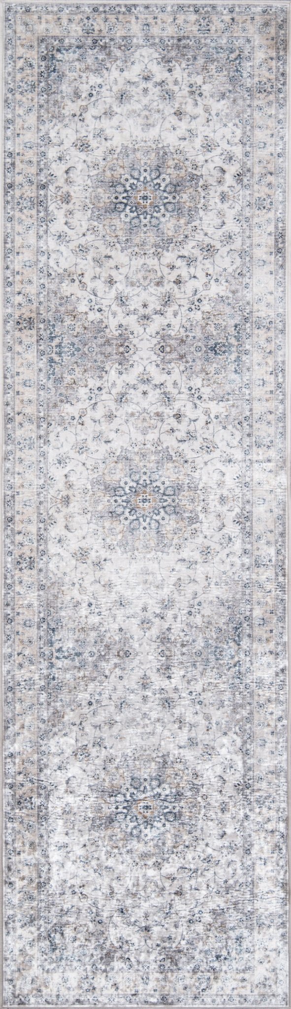 Momeni Karachi Kar - 7 Grey Rugs - Momeni - karackar - 7gry2380