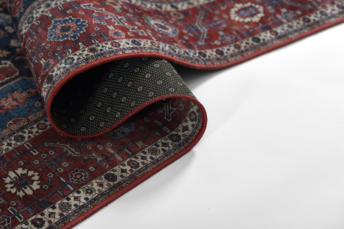 Momeni Karachi Kar11 Navy Rug - Momeni - karackar11nvy2030