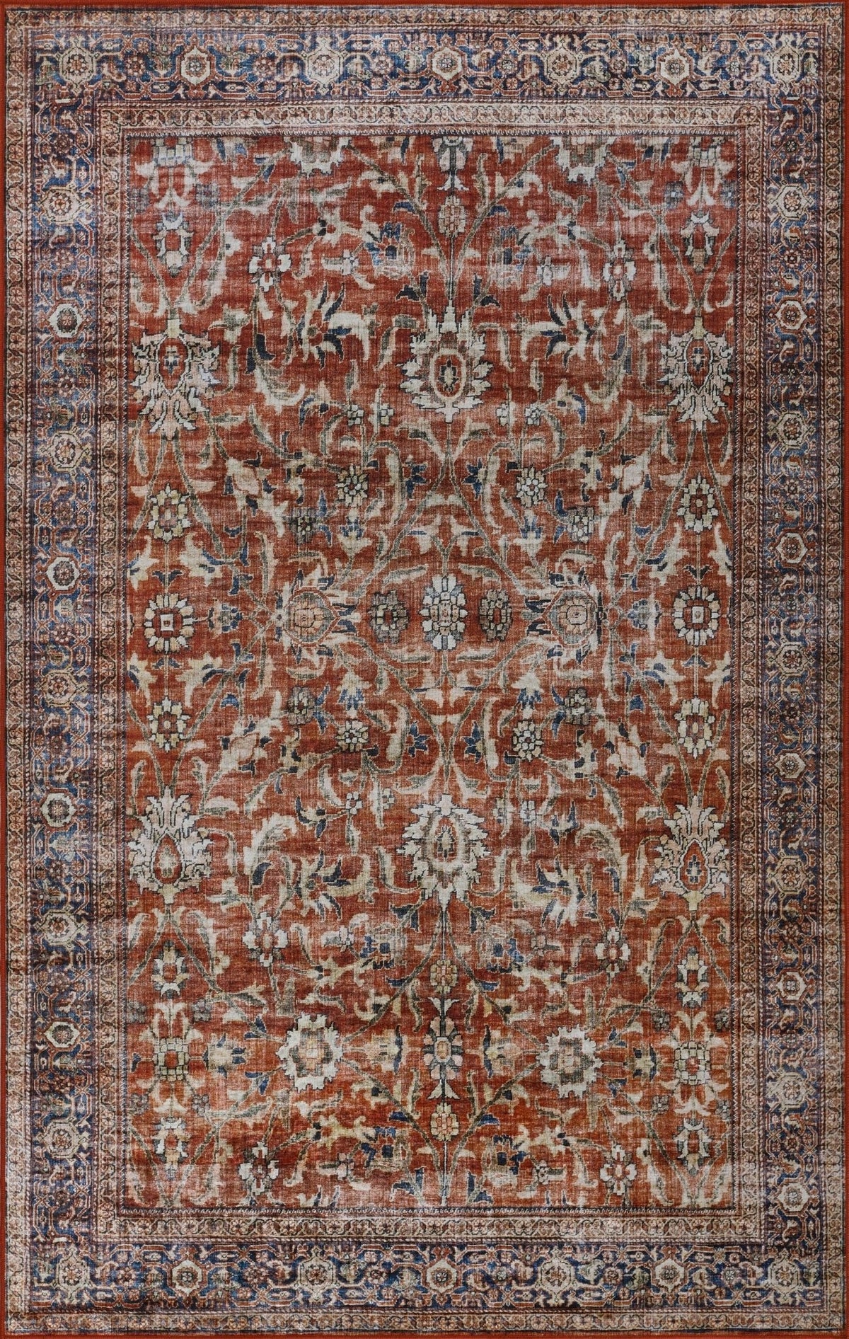 Momeni Karachi Kar12 Red Rug - Momeni - karackar12red2030