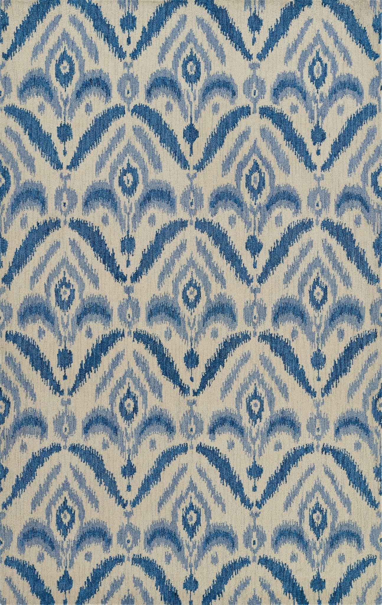 Momeni Leiden Lei - 3 Blue Rugs - Momeni - leidelei - 3blu2030