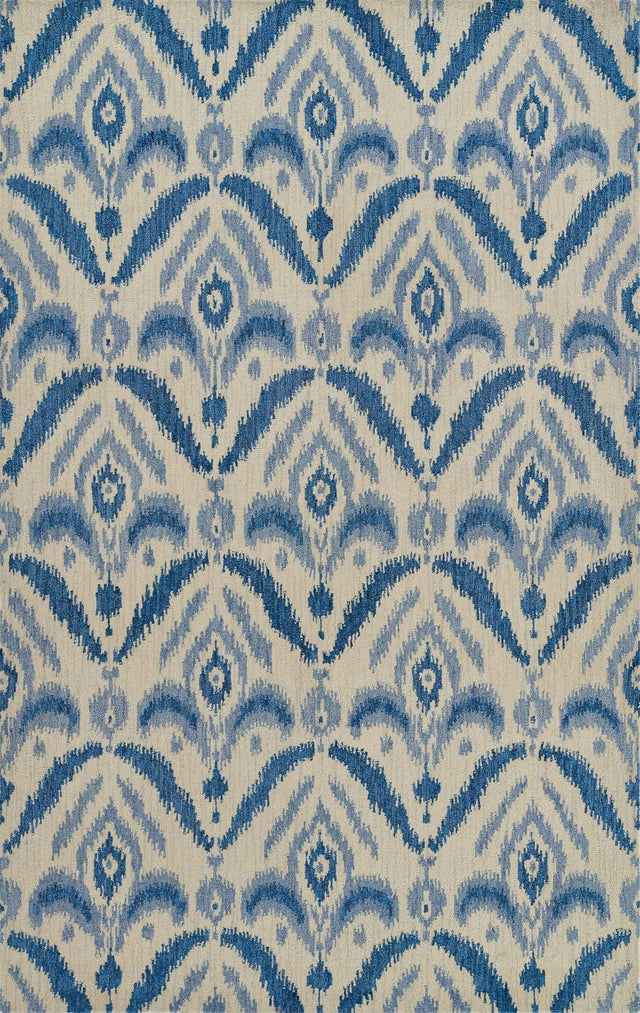 Momeni Leiden Lei - 3 Blue Rugs - Momeni - leidelei - 3blu2030