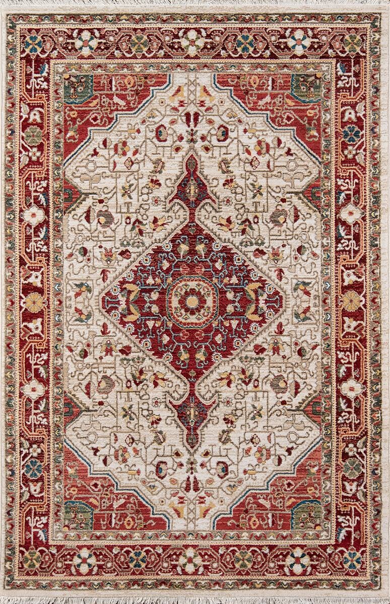 Momeni Lenox Le - 02 Red Rugs - Momeni - lenoxle - 02red2030