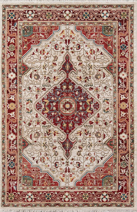 Momeni Lenox Le - 02 Red Rugs - Momeni - lenoxle - 02red2030