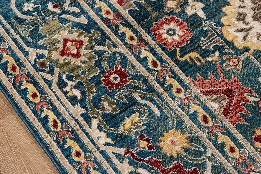 Momeni Lenox Le - 03 Blue Rugs - Momeni - lenoxle - 03blu2030