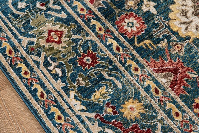Momeni Lenox Le - 03 Blue Rugs - Momeni - lenoxle - 03blu2030