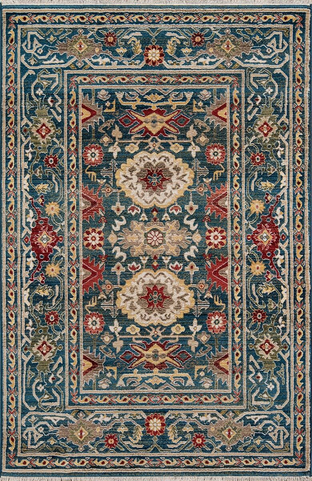 Momeni Lenox Le - 03 Blue Rugs - Momeni - lenoxle - 03blu2030