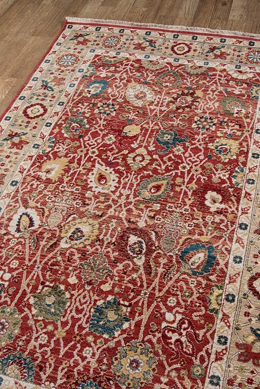 Momeni Lenox Le - 04 Red Rugs - Momeni - lenoxle - 04red500r