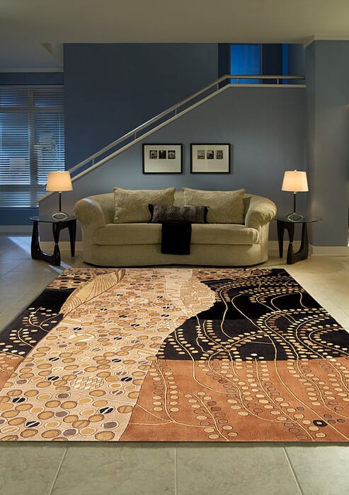 Momeni New Wave Nw - 01 Black Rugs - Momeni - newwanw - 01blk3656