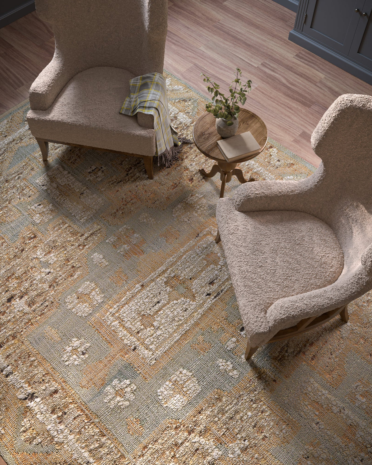 Momeni Nirvana Nir - 2 Blue Rug - Momeni - nirvanir - 2blu2380