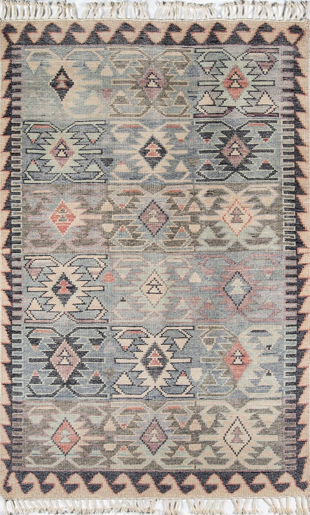 Momeni Nomad Nom - 1 Blue Rugs - Momeni - nomadnom - 1blu2030