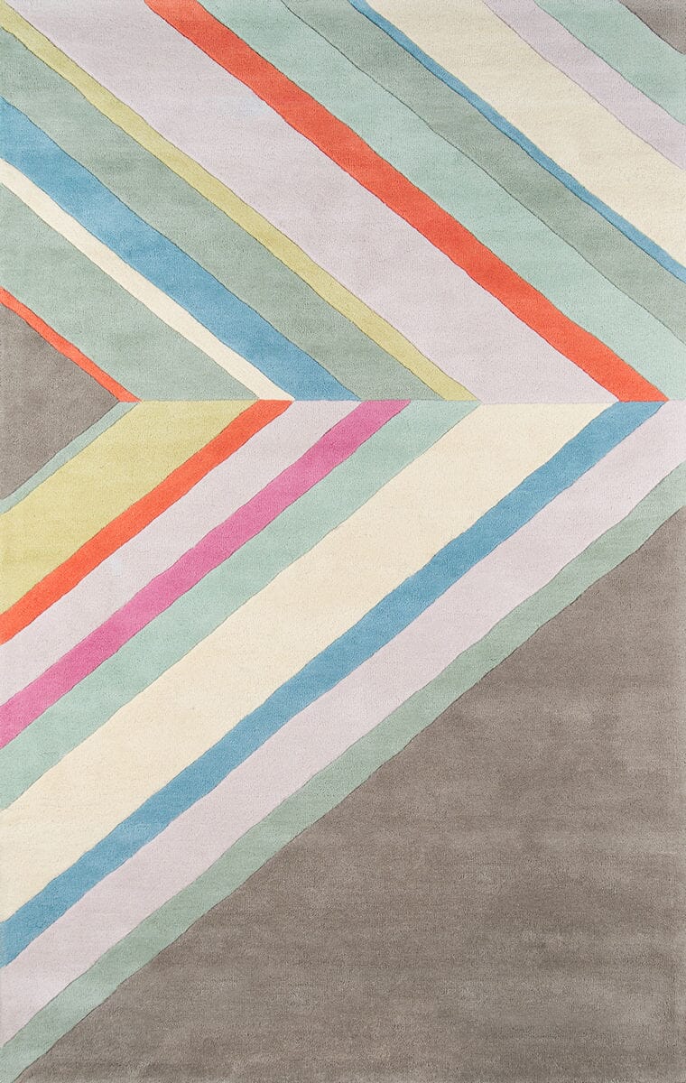 Momeni Novogratz Delmar Del - 5 Grey Rugs - Momeni - delmadel - 5gry3656