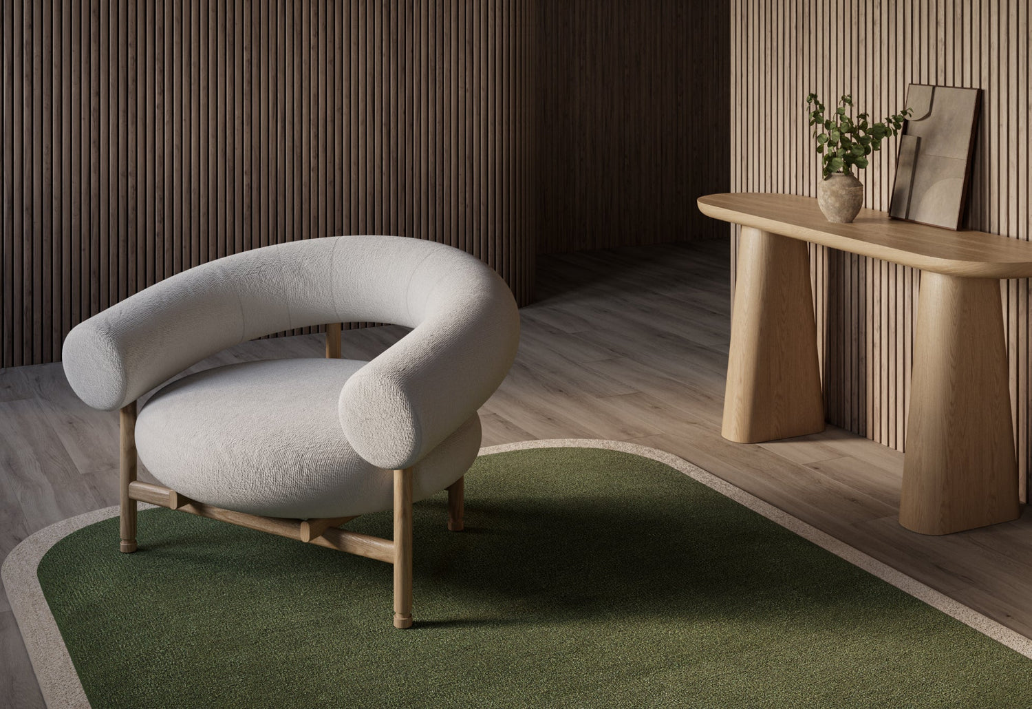 Momeni Novogratz Tallulah Tal - 1 Green Rug - Momeni - tallutal - 1grn2040