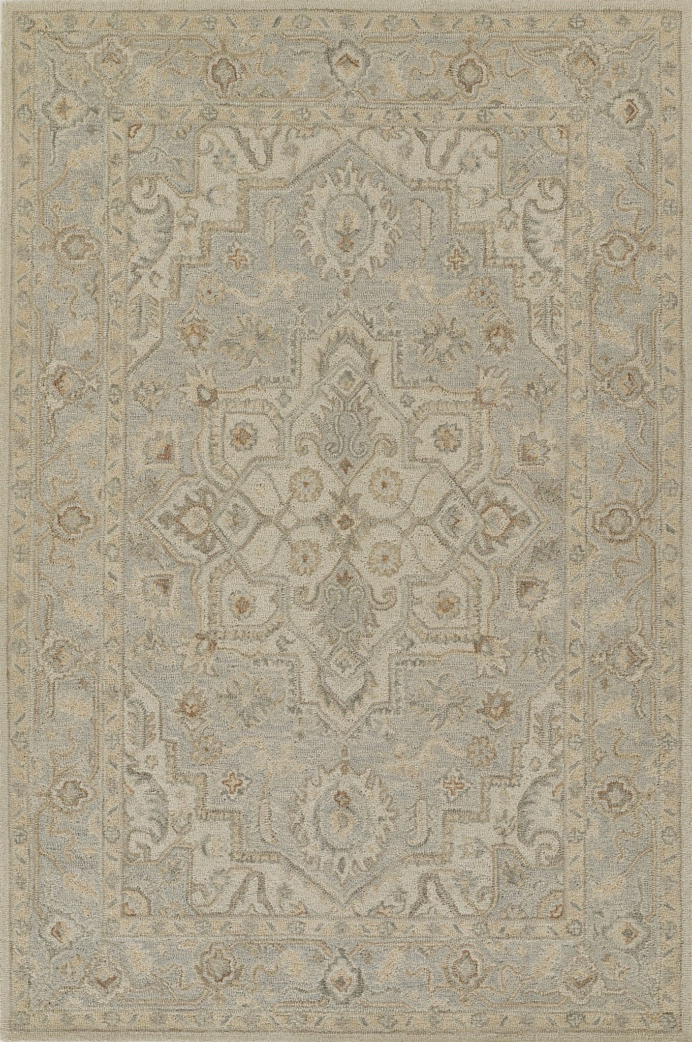 Momeni Pasha Psh - 1 Light Blue Rug - Momeni - pashapsh - 1lbl2040