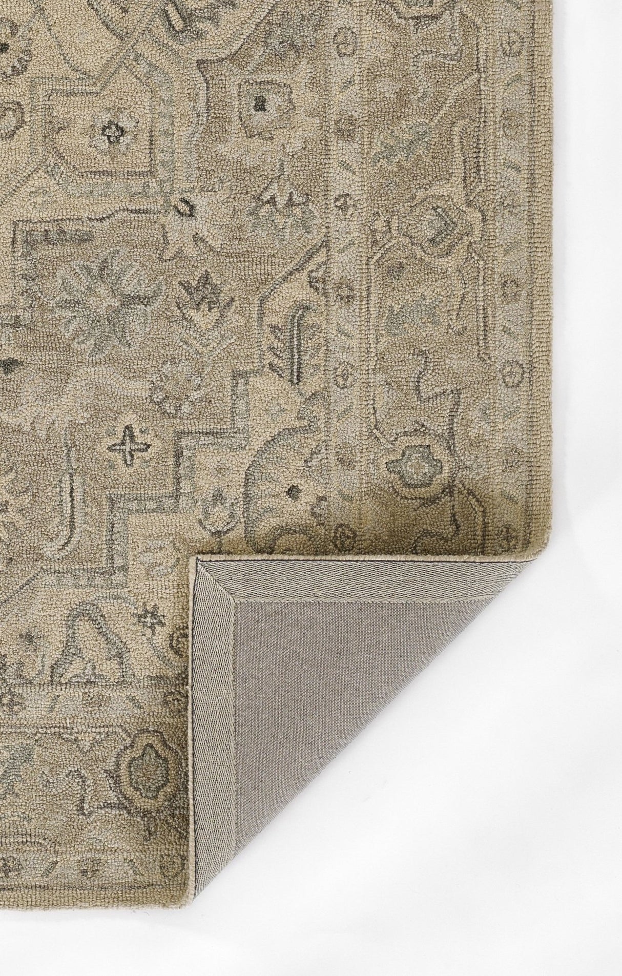 Momeni Pasha Psh - 1 Taupe Rug - Momeni - pashapsh - 1tau2040