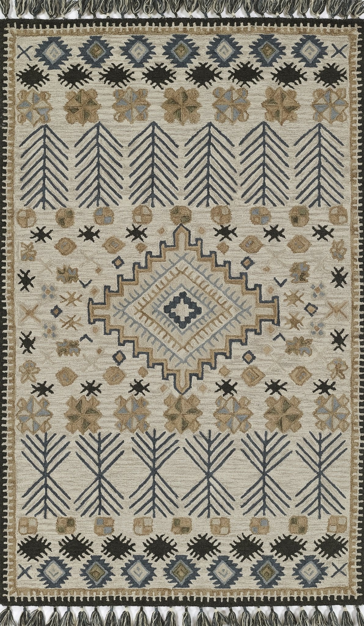 Momeni Tahoe Ta - 04 Ivory Rug - Momeni - tahoeta - 04ivy2030