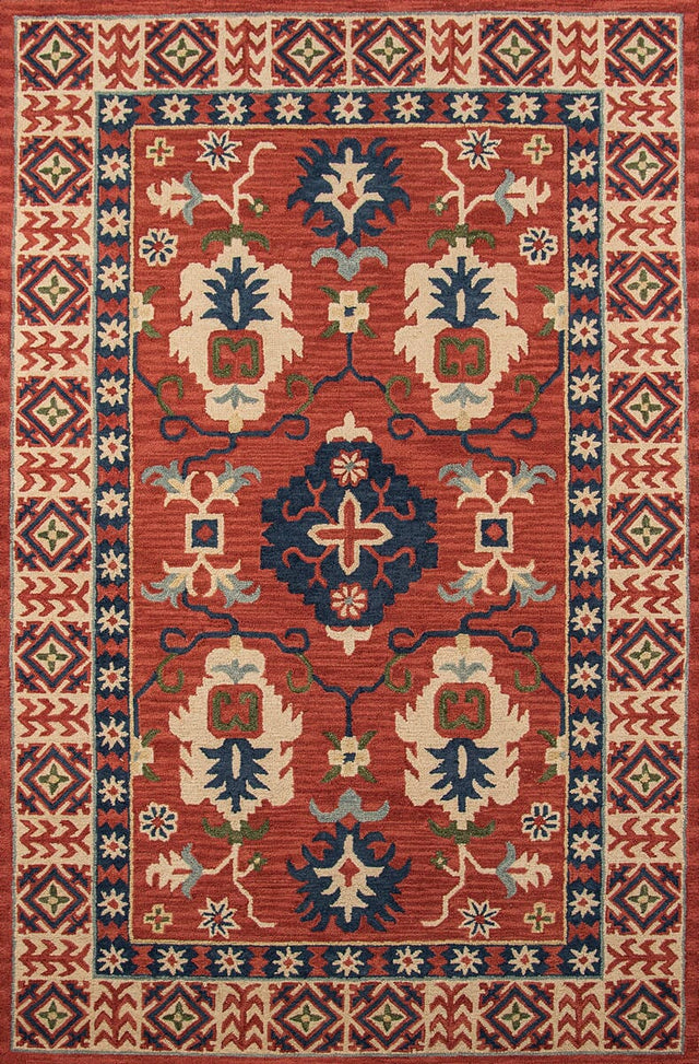 Momeni Tangier Tan - 3 Red Rugs - Momeni - tangitan - 3red2030