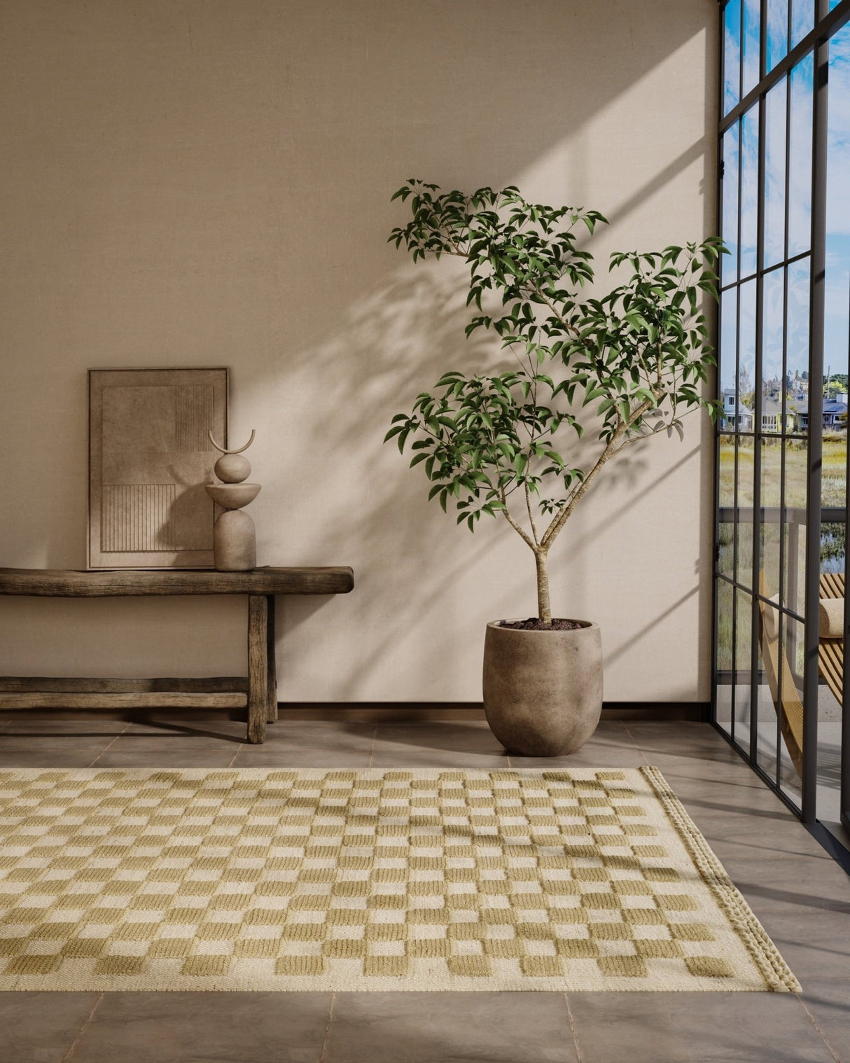 Momeni Willow Wlo - 1 Beige Rug - Momeni - willowlo - 1bge5080