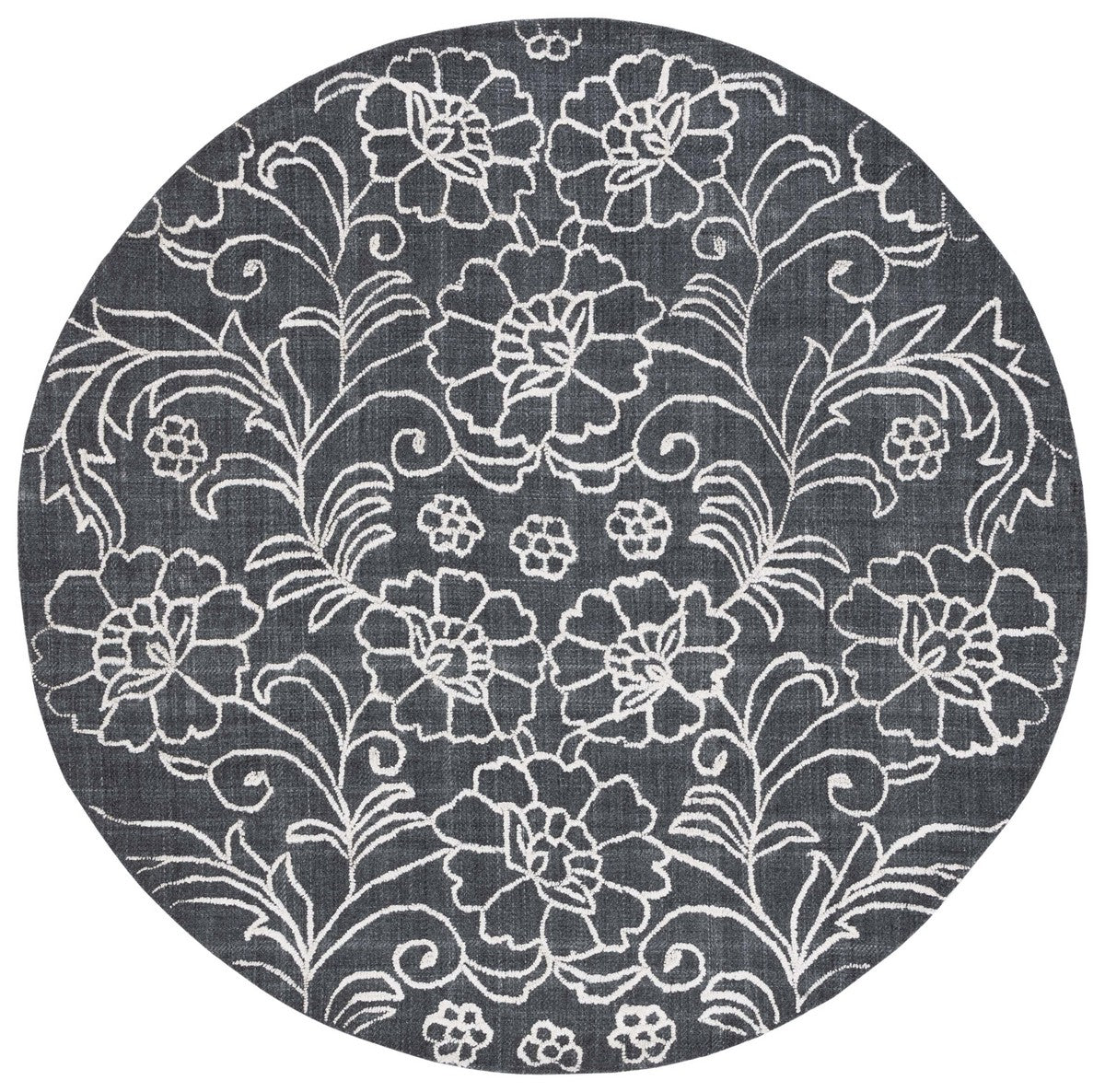 Safavieh Marbella Mrb323Z Black/Ivory Rug.
