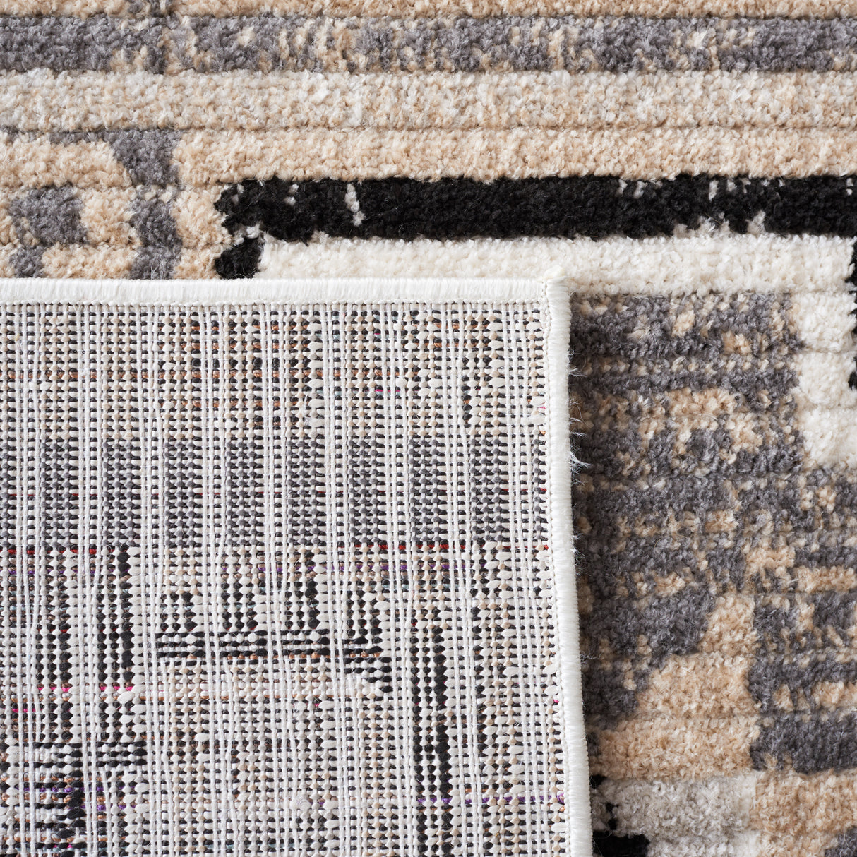 Safavieh Marrakesh Mrk206A Beige/Grey Rug.