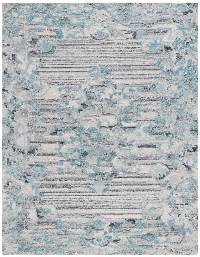 Safavieh Marquee Mrq122J Grey/Teal Rug.