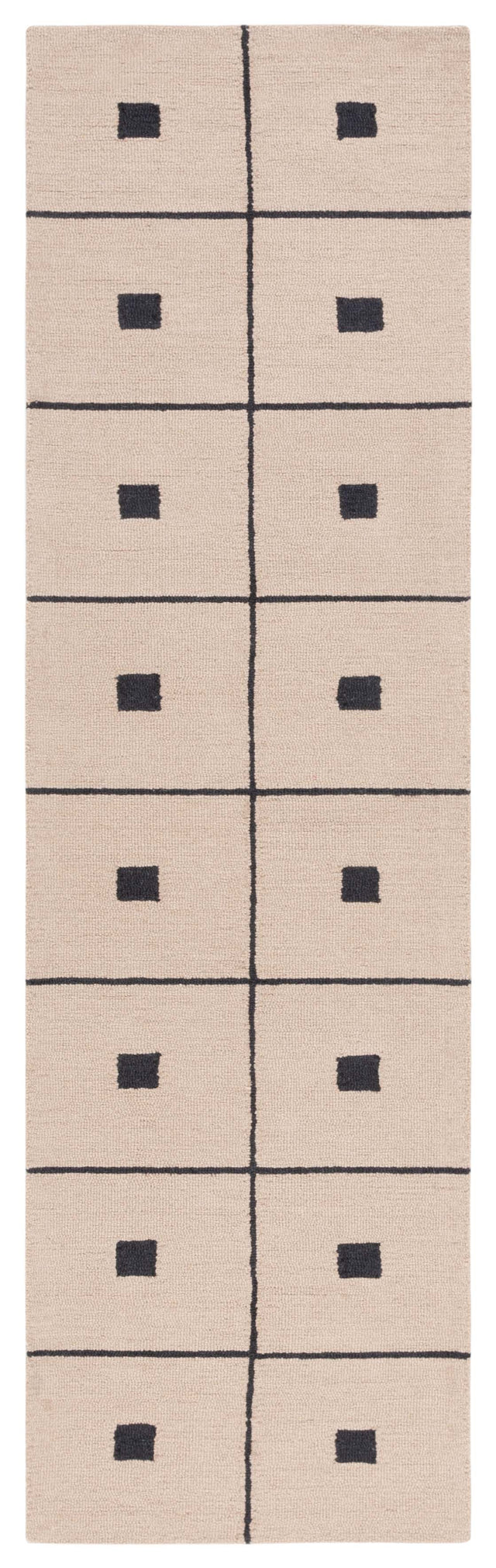 Safavieh Martha Stewart Msr3361Z Beige/Black Rug.