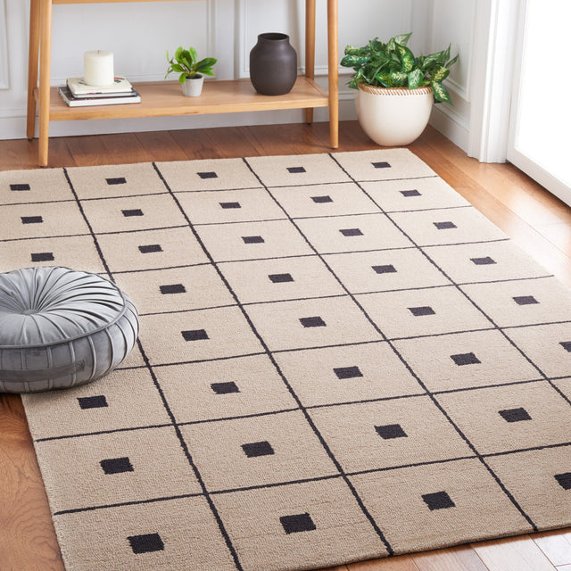 Safavieh Martha Stewart Msr3361Z Beige/Black Rug.