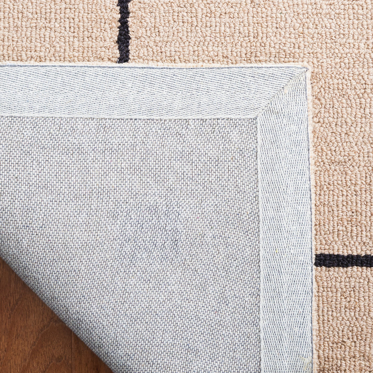 Safavieh Martha Stewart Msr3361Z Beige/Black Rug.