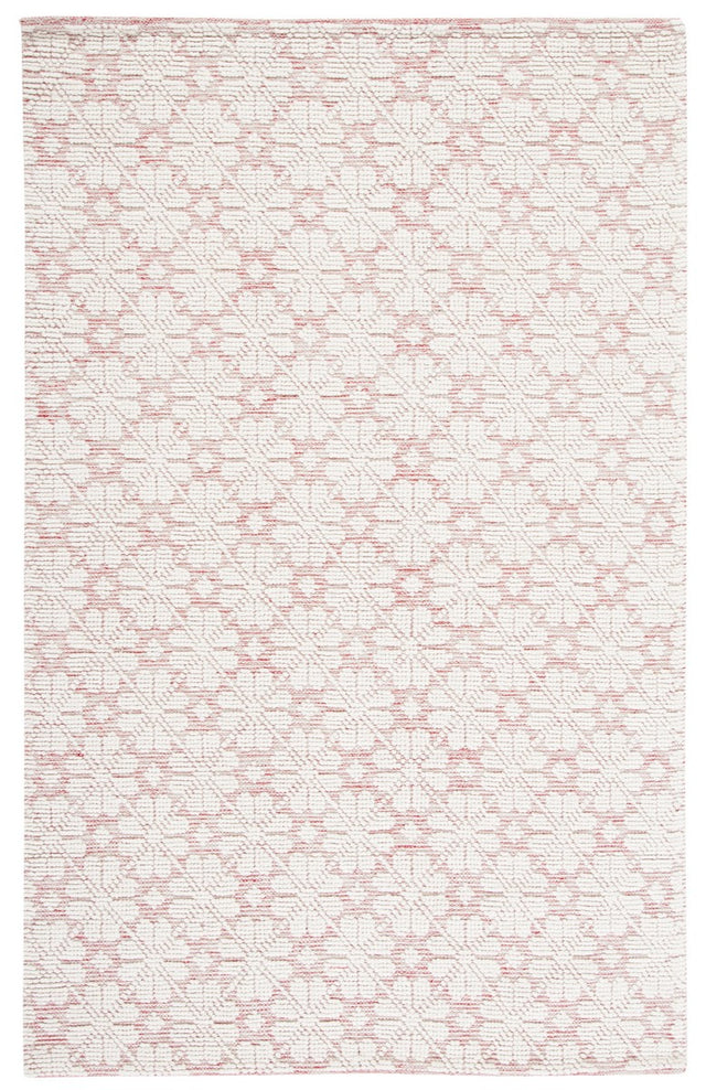 Safavieh Martha Stewart Msr3503Q Ivory/Red Rug.