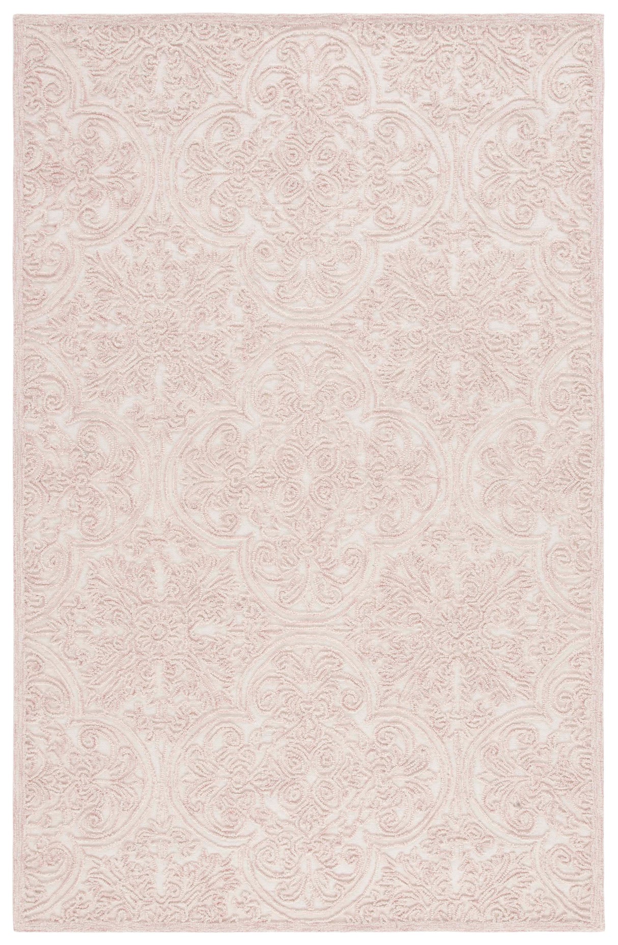 Safavieh Martha Stewart Msr3511U Ivory/Pink Rug.