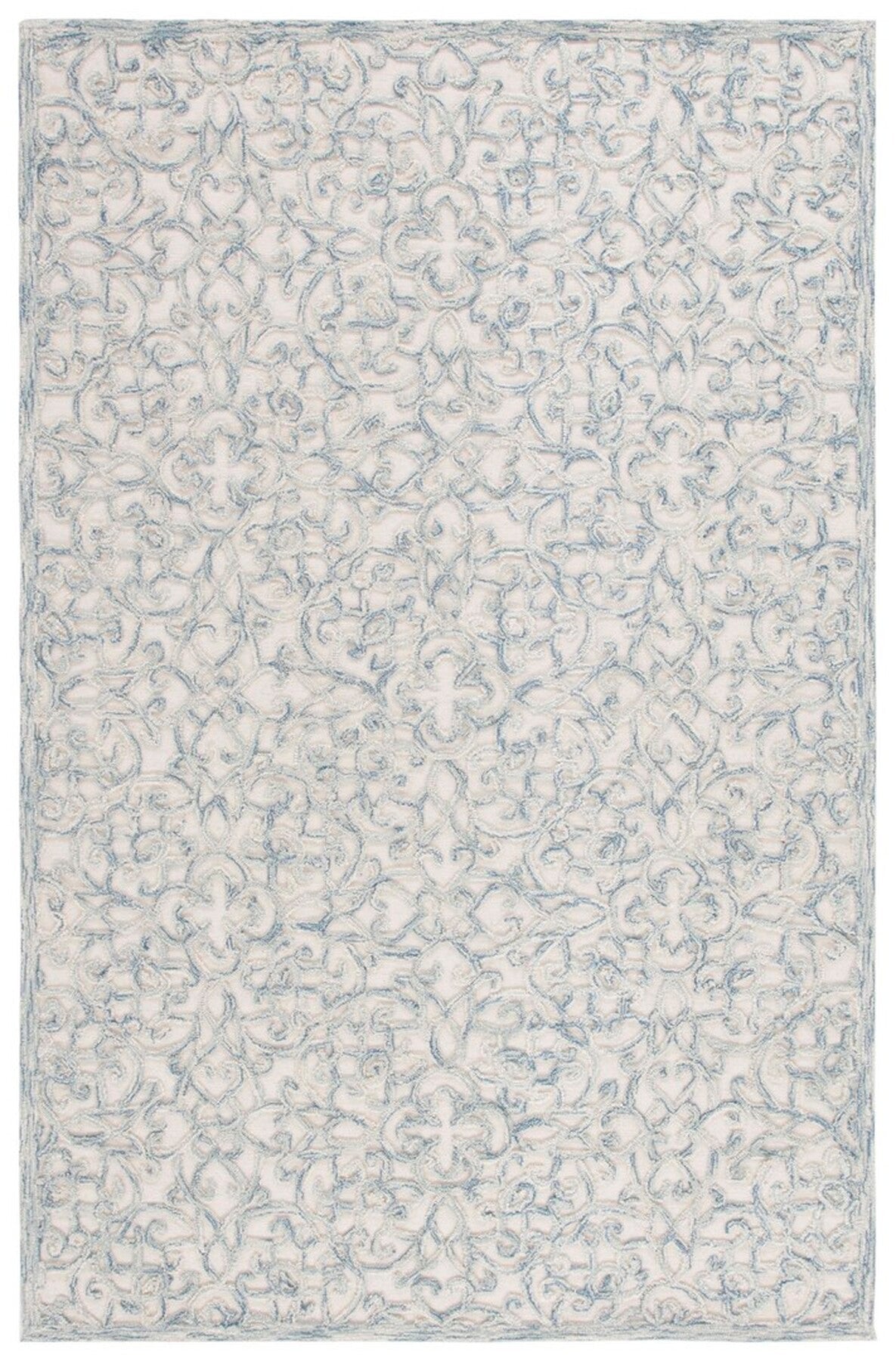 Safavieh Martha Stewart Msr3513B Blue/Ivory Rug.