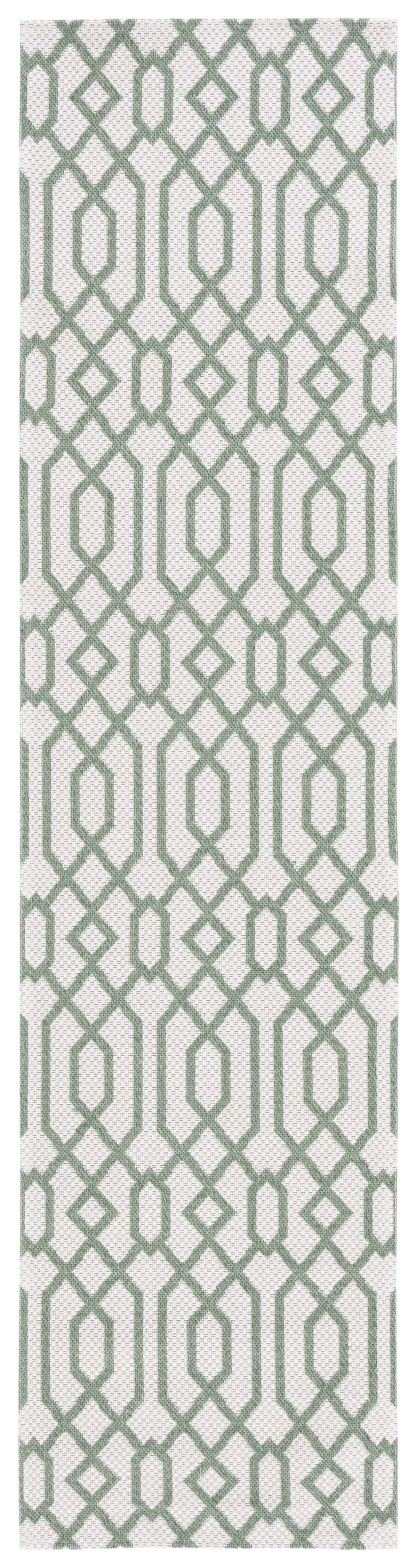 Safavieh Martha Stewart Msr421Y Green/Ivory Rug.