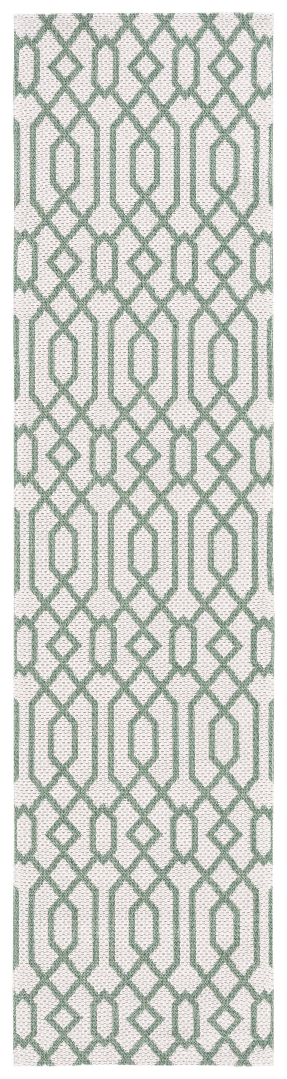 Safavieh Martha Stewart Msr421Y Green/Ivory Rug.