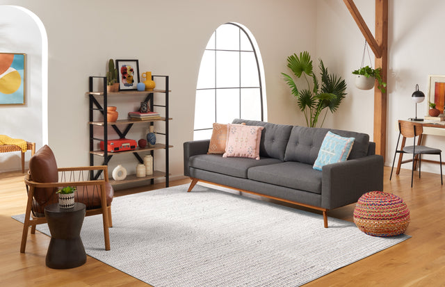 Safavieh Martha Stewart Msr9650G Ivory/Light Grey Rug.