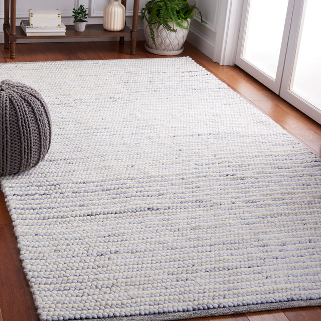 Safavieh Martha Stewart Msr9650M Ivory/Blue Rug.