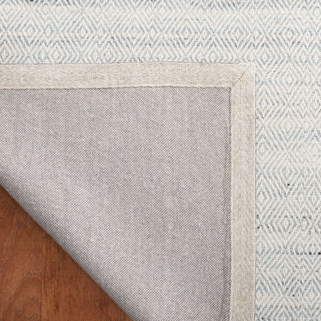 Safavieh Martha Stewart Msr9675J Light Blue/Ivory Rug.