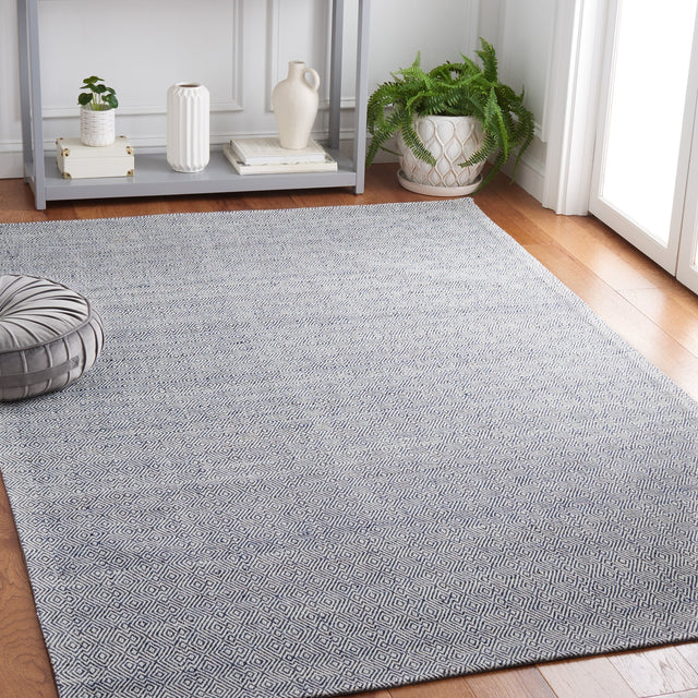 Safavieh Martha Stewart Msr9675M Blue/Ivory Rug.