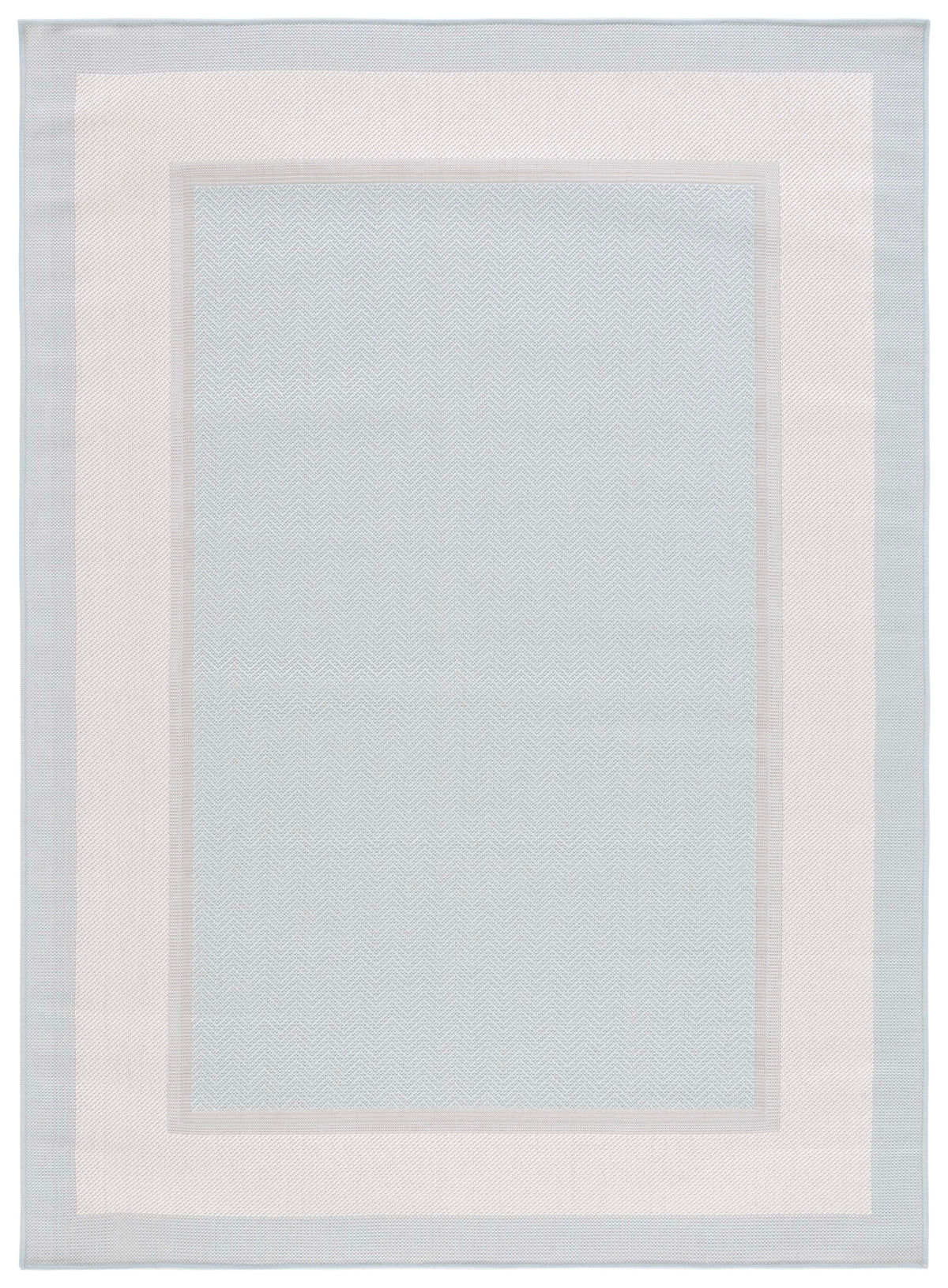 Safavieh Martha Stewart Indoor Outdoor Msro317A Blue/Ivory Rug.