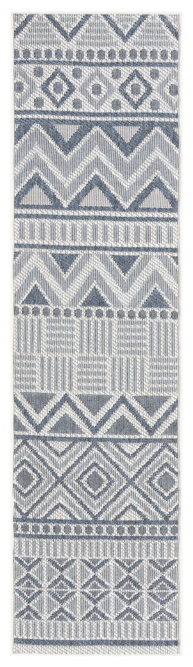 Safavieh Martha Stewart Indoor Outdoor Msro318A Cream/Navy Rug.